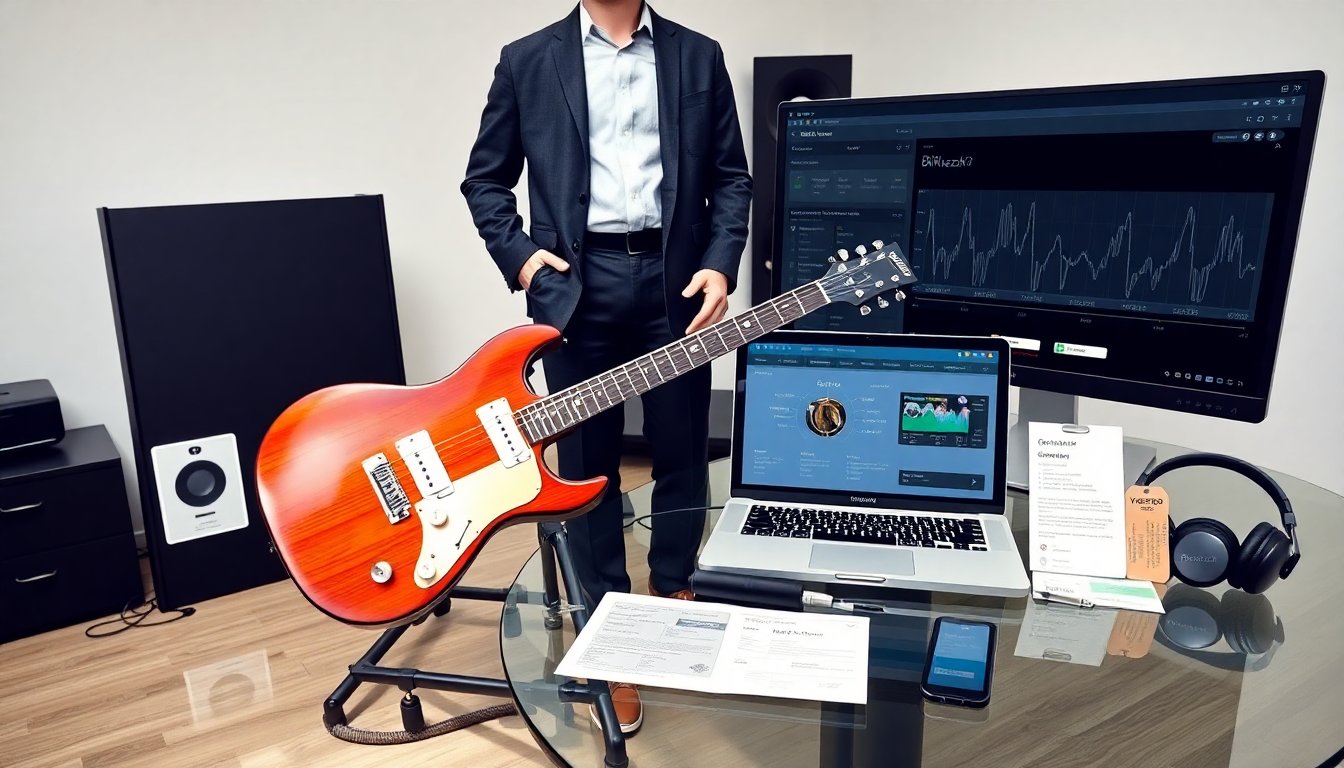crypto asset guitar acquire play bitklazzik